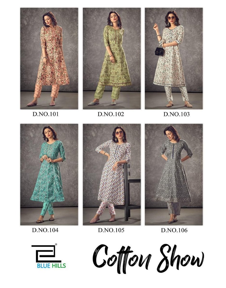 Blue Hills Cotton Show 101-106 Series 7