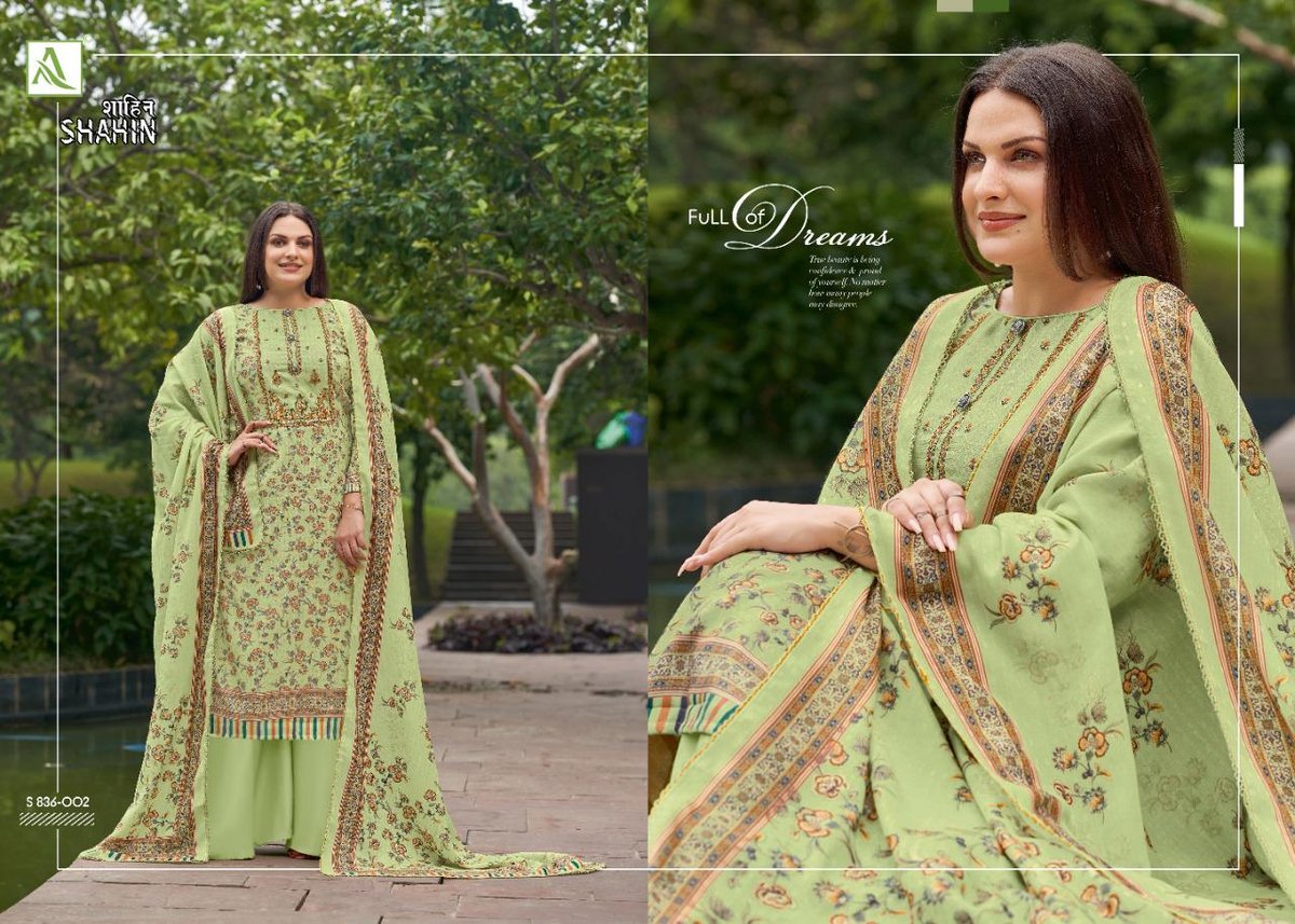 Alok Suits Shahin 836-001 to 836-010 Series 2