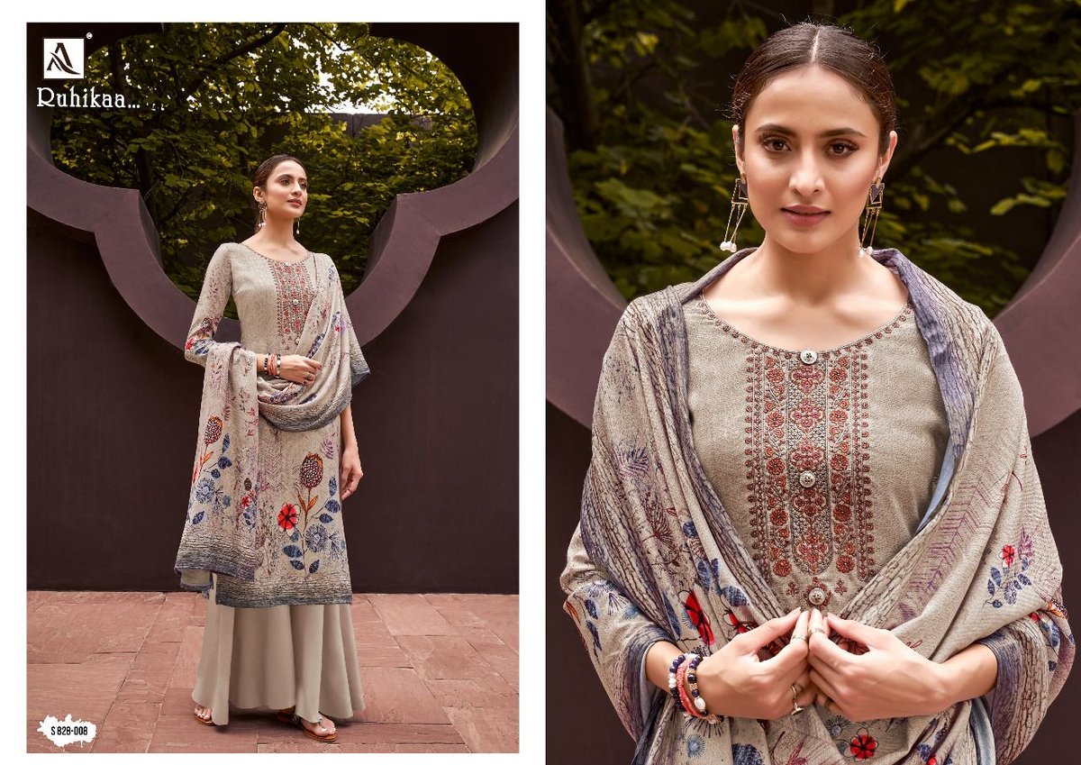 Alok Suits Ruhikaa 828-001 to 828-010 Series 8