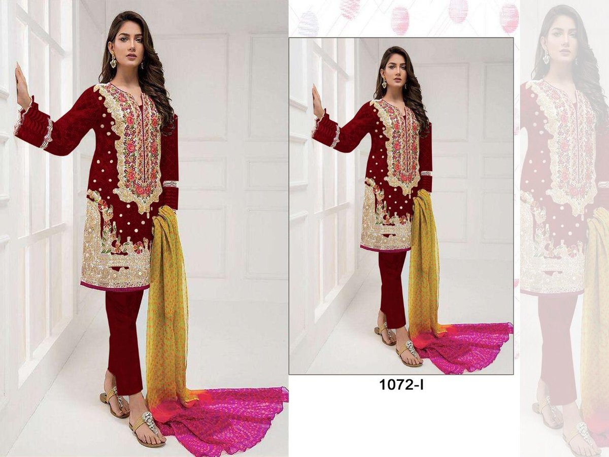 AGF 1072 Colors Pakistani Style Suits 4