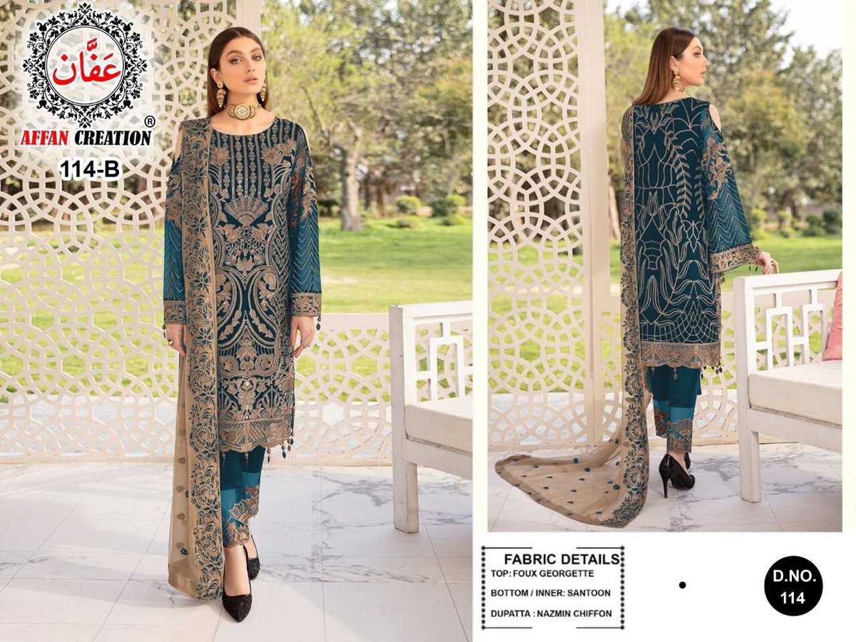 Affan Creation Premium Quality 114 Colors 2