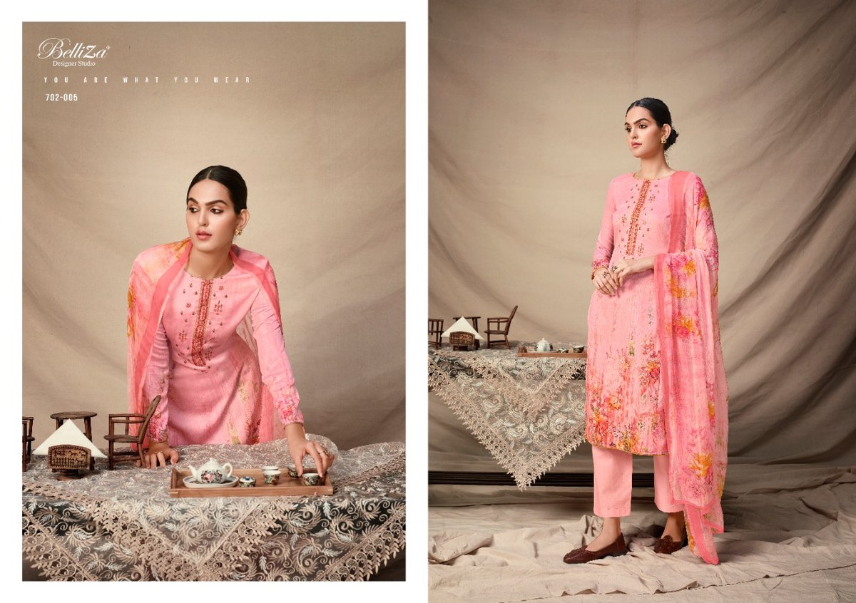 Belliza Designer Panache 702-001 to 702-006 Series 5