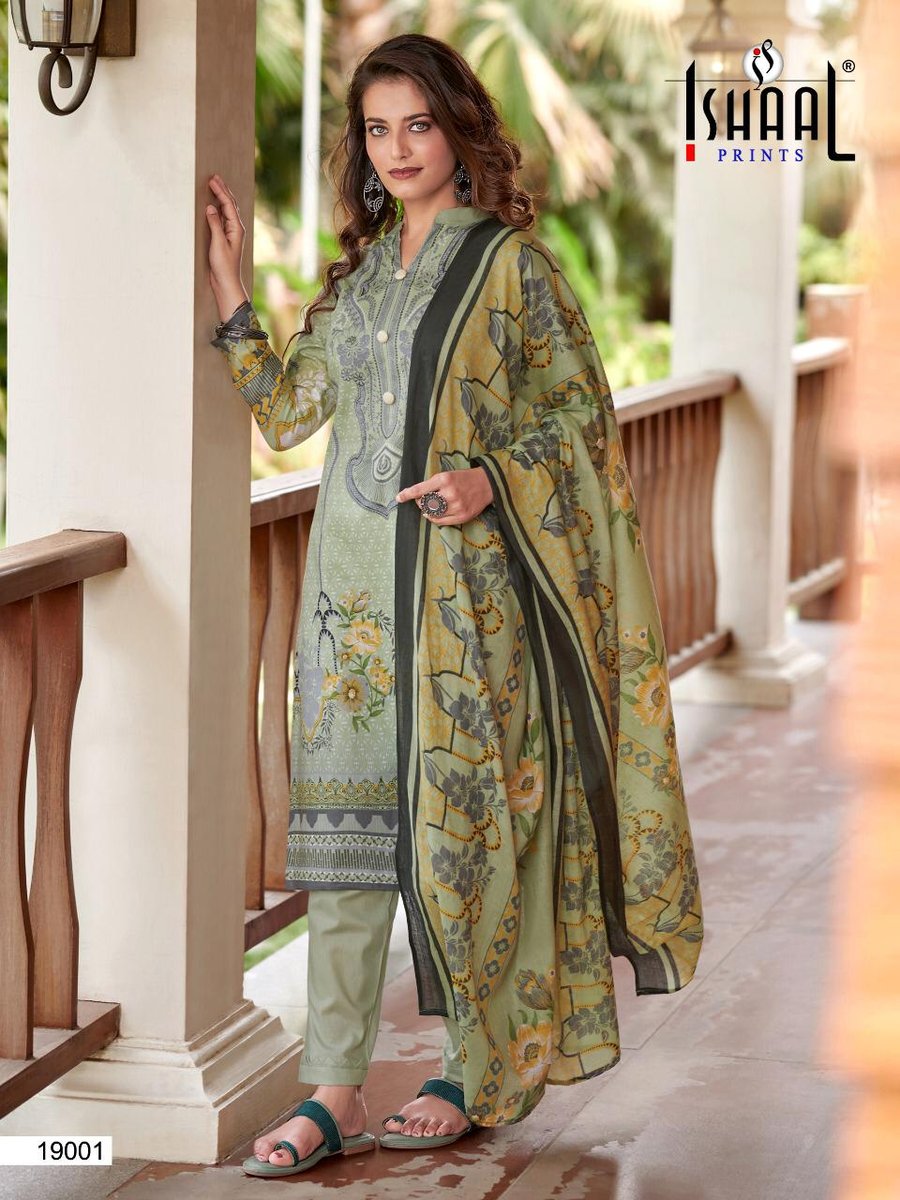 Ishaal Prints Gulmohar Vol-19 19001-19010 Series 1
