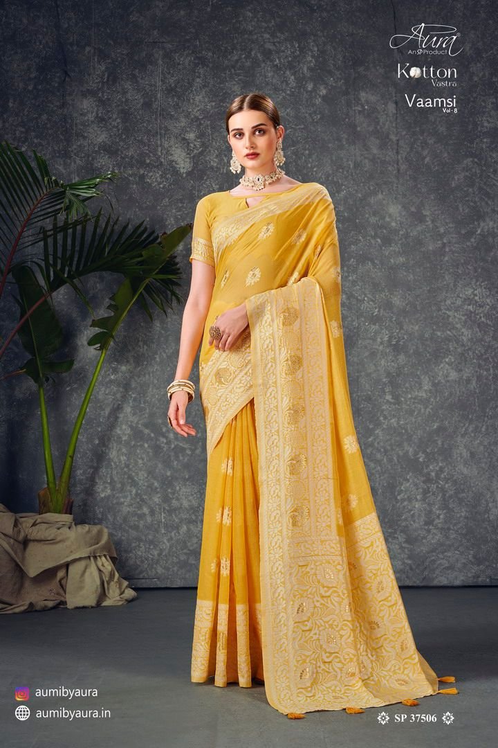 Aura Saree Vaamsi Vol-8 37501-37506 Series 6
