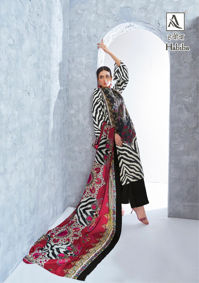 Alok Suit Habiba 1440-001 To 1440-008 Series 6