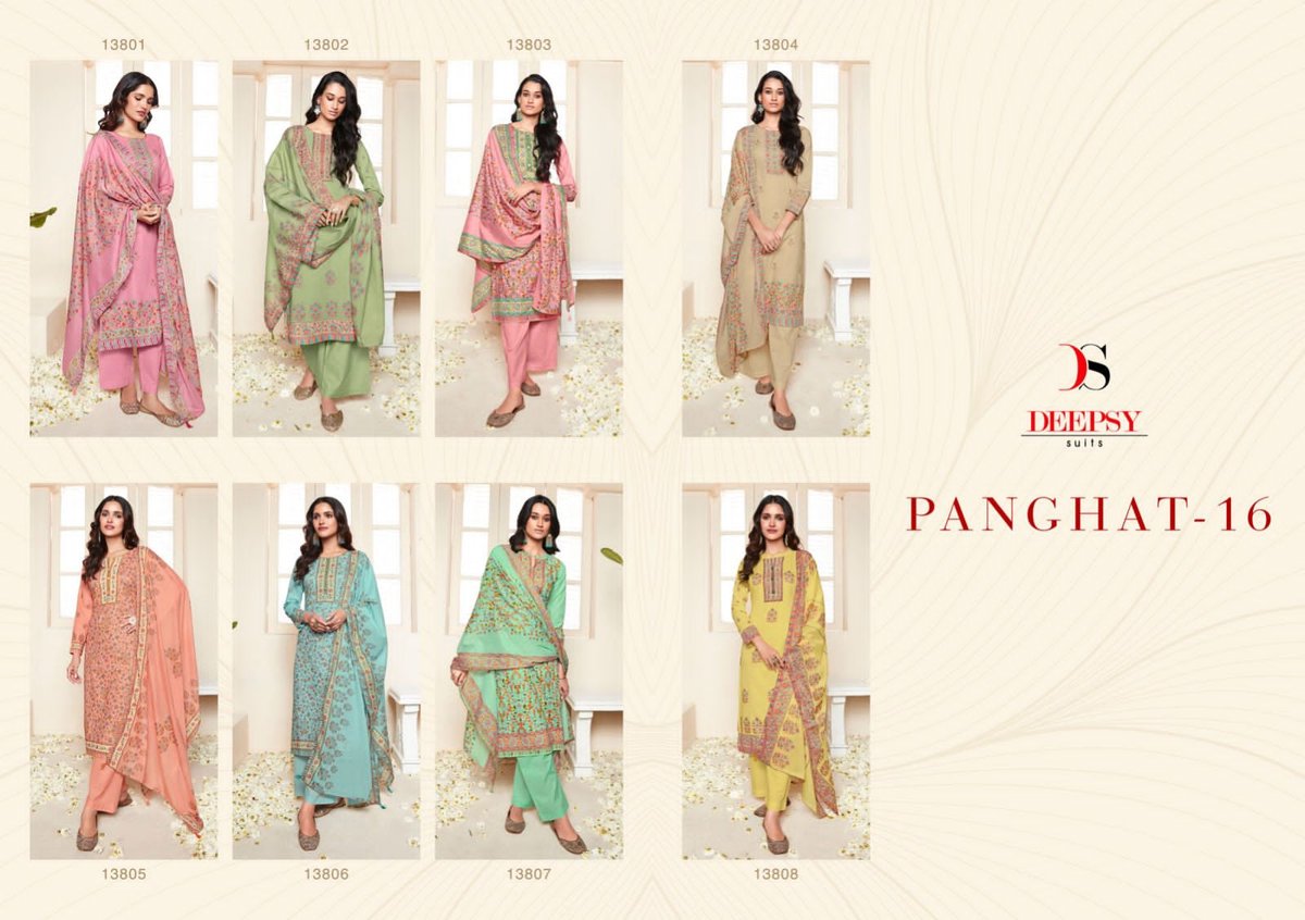 Deepsy Suit Panghat Vol-16 13801-13808 Series 9