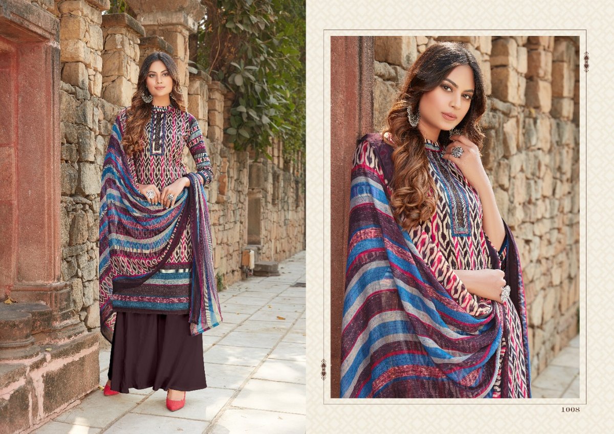 Anita Silk Mills Patola 1001-1008 Series 8