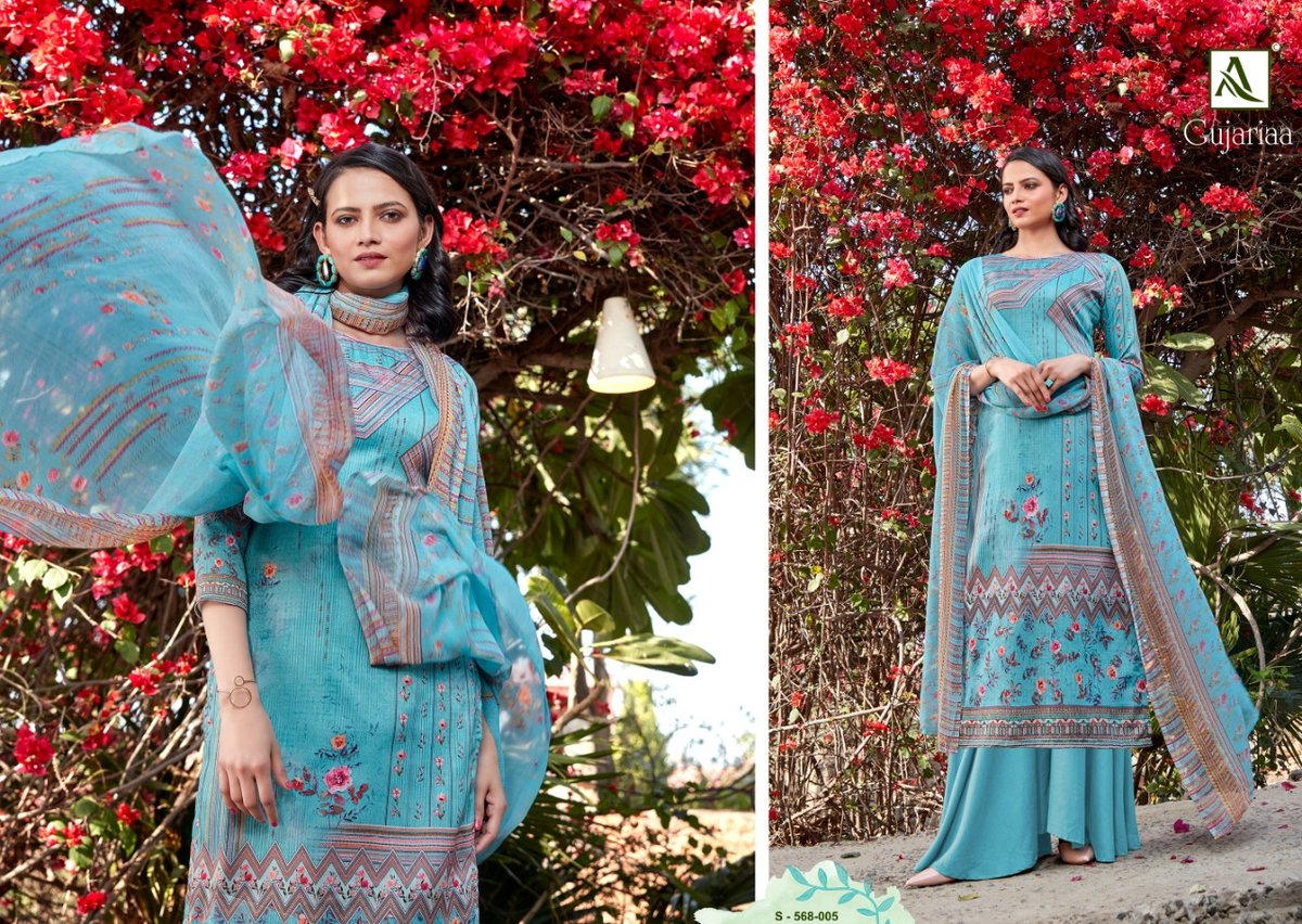 Alok Suit Gujariaa 568-001-568-010 Series 5