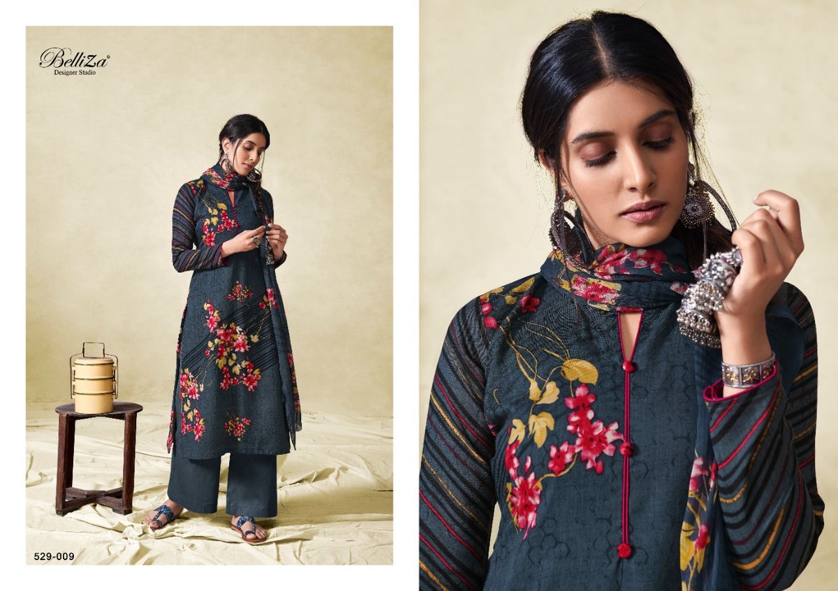 Belliza Designer Richa 529-001 to 529-010 Series 9