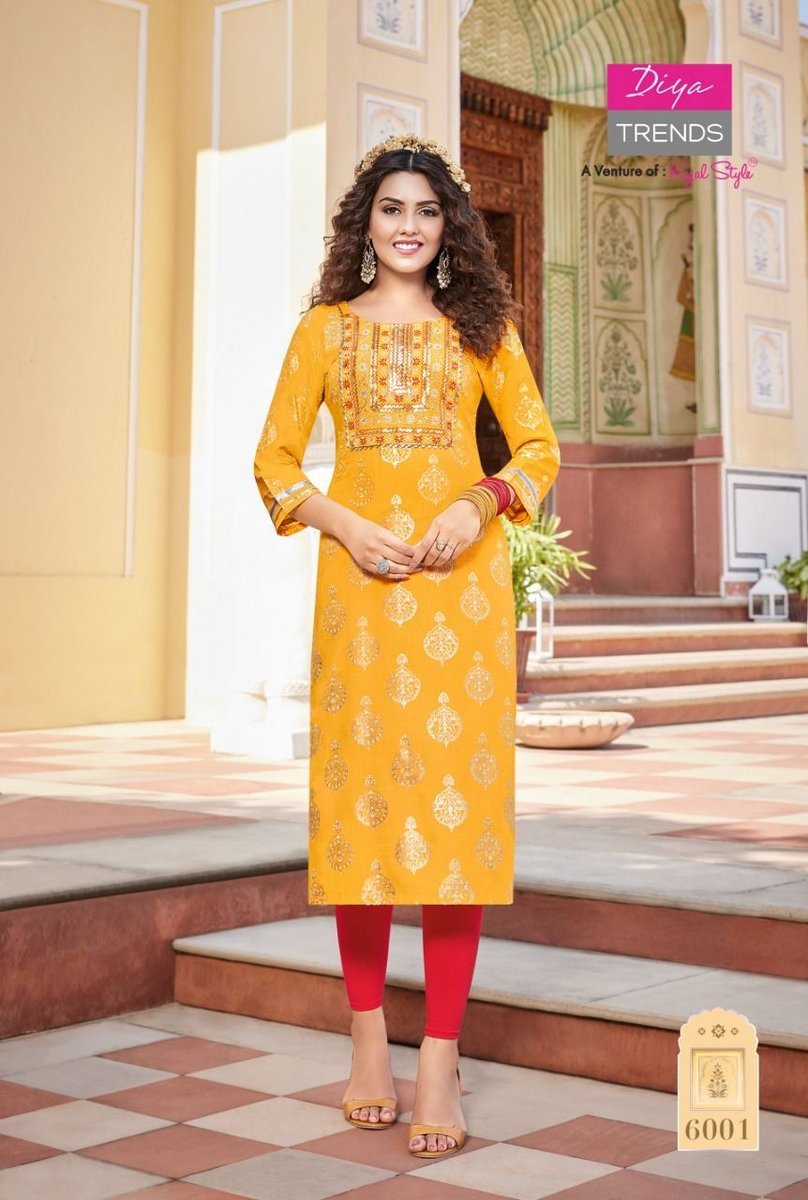 Diya Trends Victoria Vol-6 6001-6014 Series 1