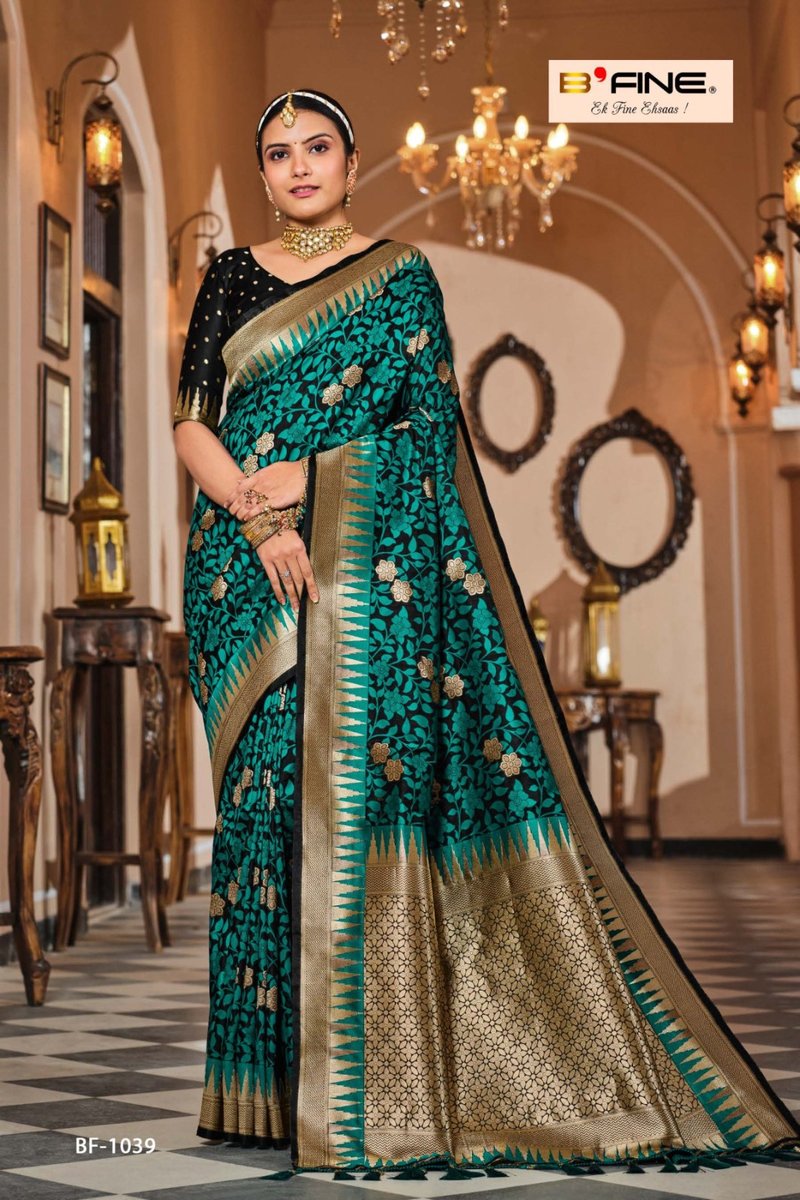 B Fine Saree Ujwala 1034-1039 Series 6