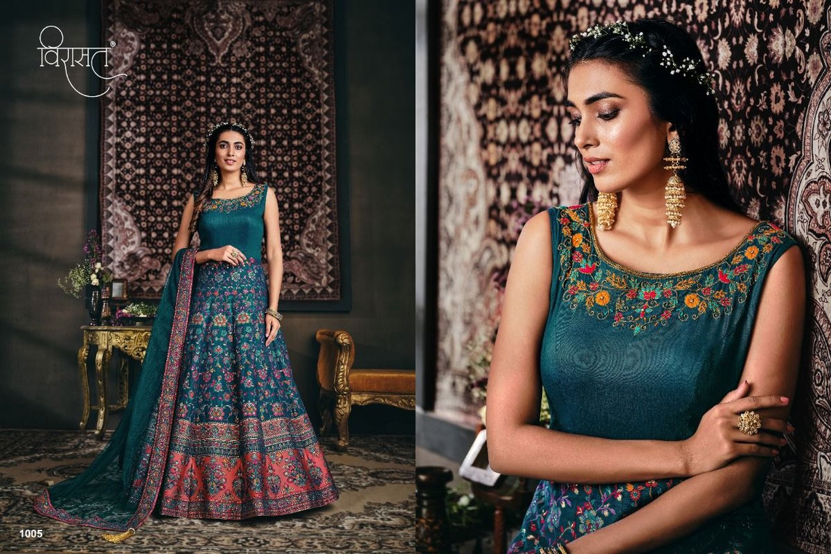 Virasat Gowns Banarasiya 1001-1005 Series 5