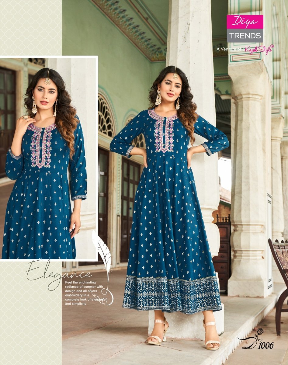 Diya Trends Lakme Vol-1 1001-1008 Series 6