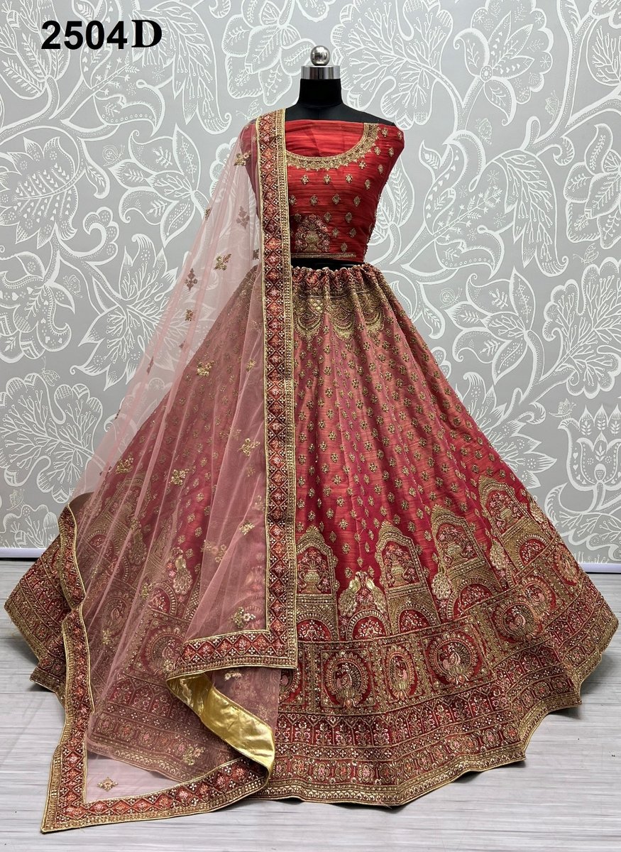 Anjani Art Heavy Lehenga 2504 Colors 7