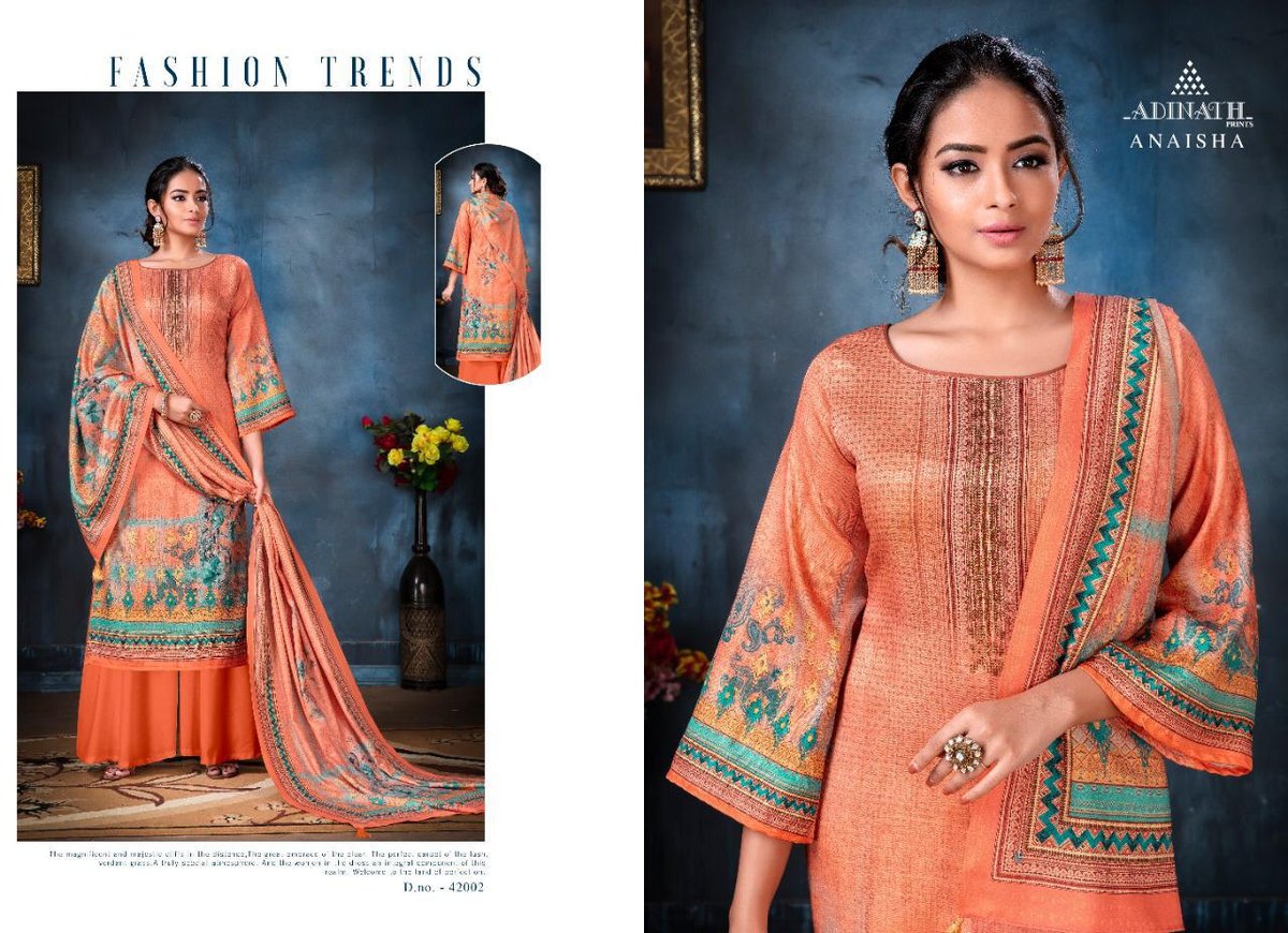 Adinath Prints Anaisha 42001-42008 Series 2