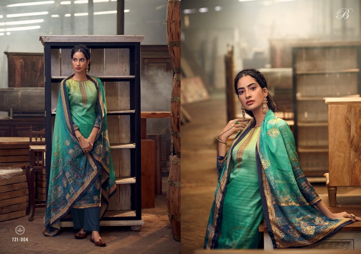 Belliza Designer Heritage 721-001 To 721-010 Series 4