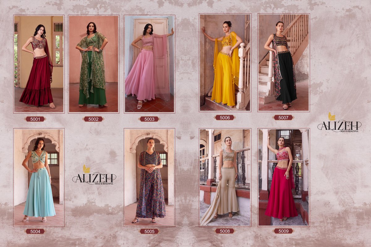 ALIZEH READYMADE 5001 TO 5009 10