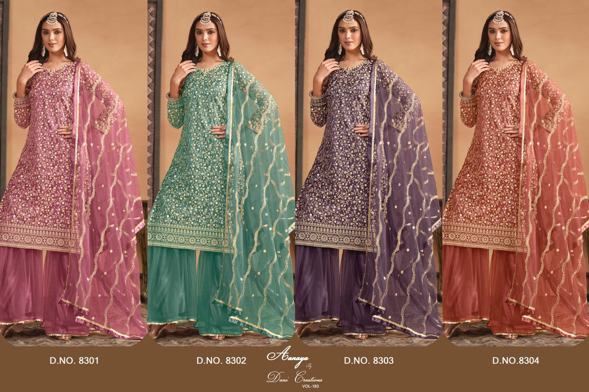 AANAYA VOL-183 8301 TO 8304 5