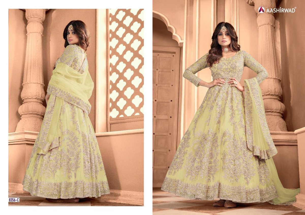 Aashirwad Creation Advika 8356 Colors 3