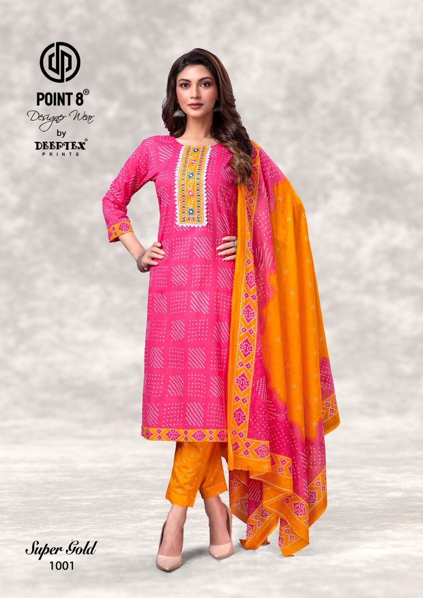 Deeptex Prints Super Gold Vol-1 1001-1010 Series 1
