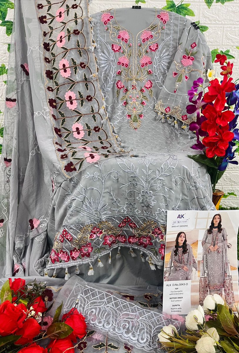 AL Khushbu Hit Design 3043 Colors 4