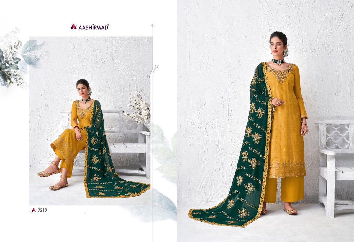 Aashirwad Creation Gulabo 7218-7223 Series 1