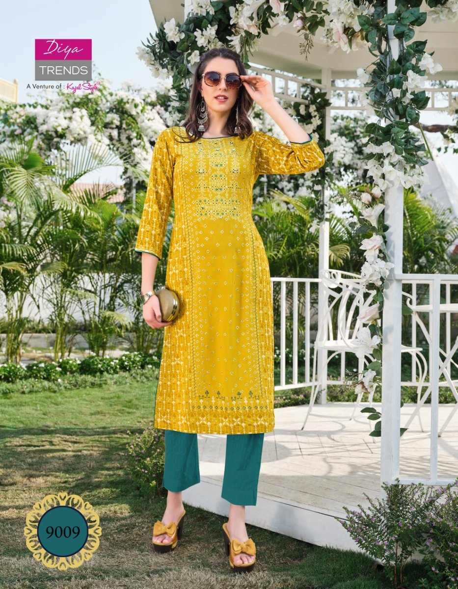 Diya Trendz Garden City Vol-9 9001-9020 Series 9