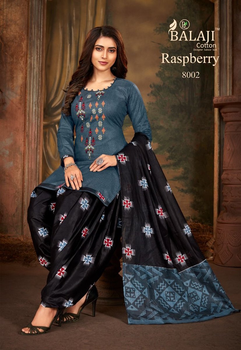Balaji Cotton Raspberry Vol-8 8001-8012 Series 2