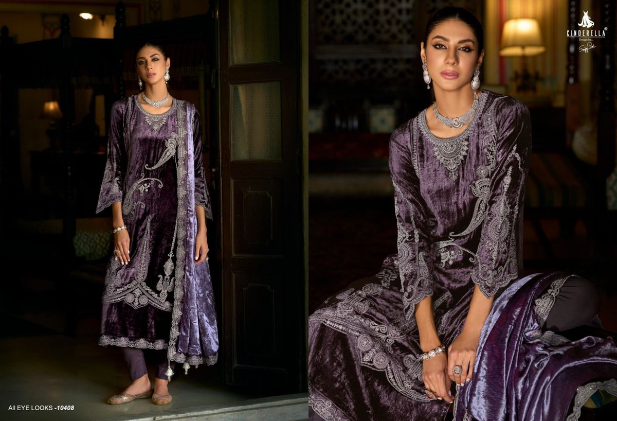 Cinderella Makhmal-E-Kahani 10405-10412 Series 4