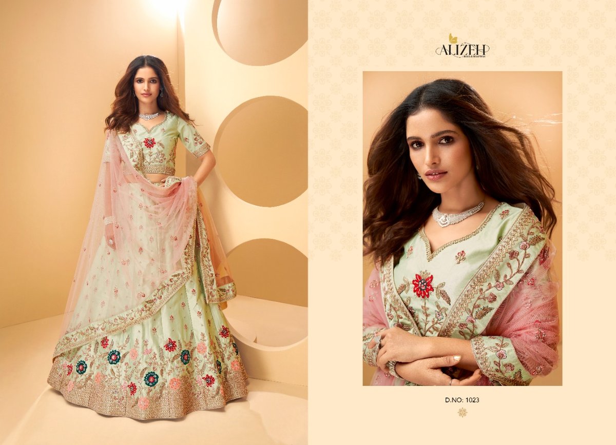 Alizeh Lehengas Sangeet Vol-2 1023-1026 Series 1