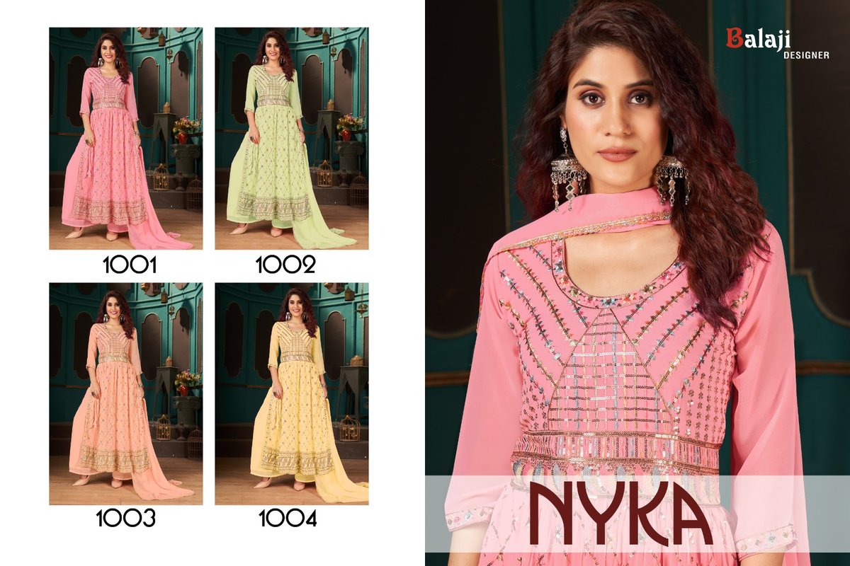 Balaji Designer Nyka 1001-1004 Series 5