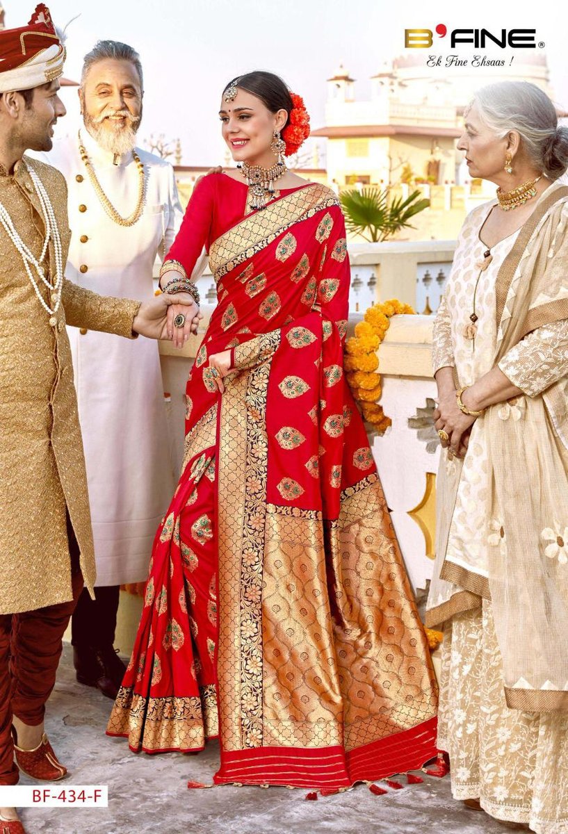 B Fine Saree Inayat 434 6