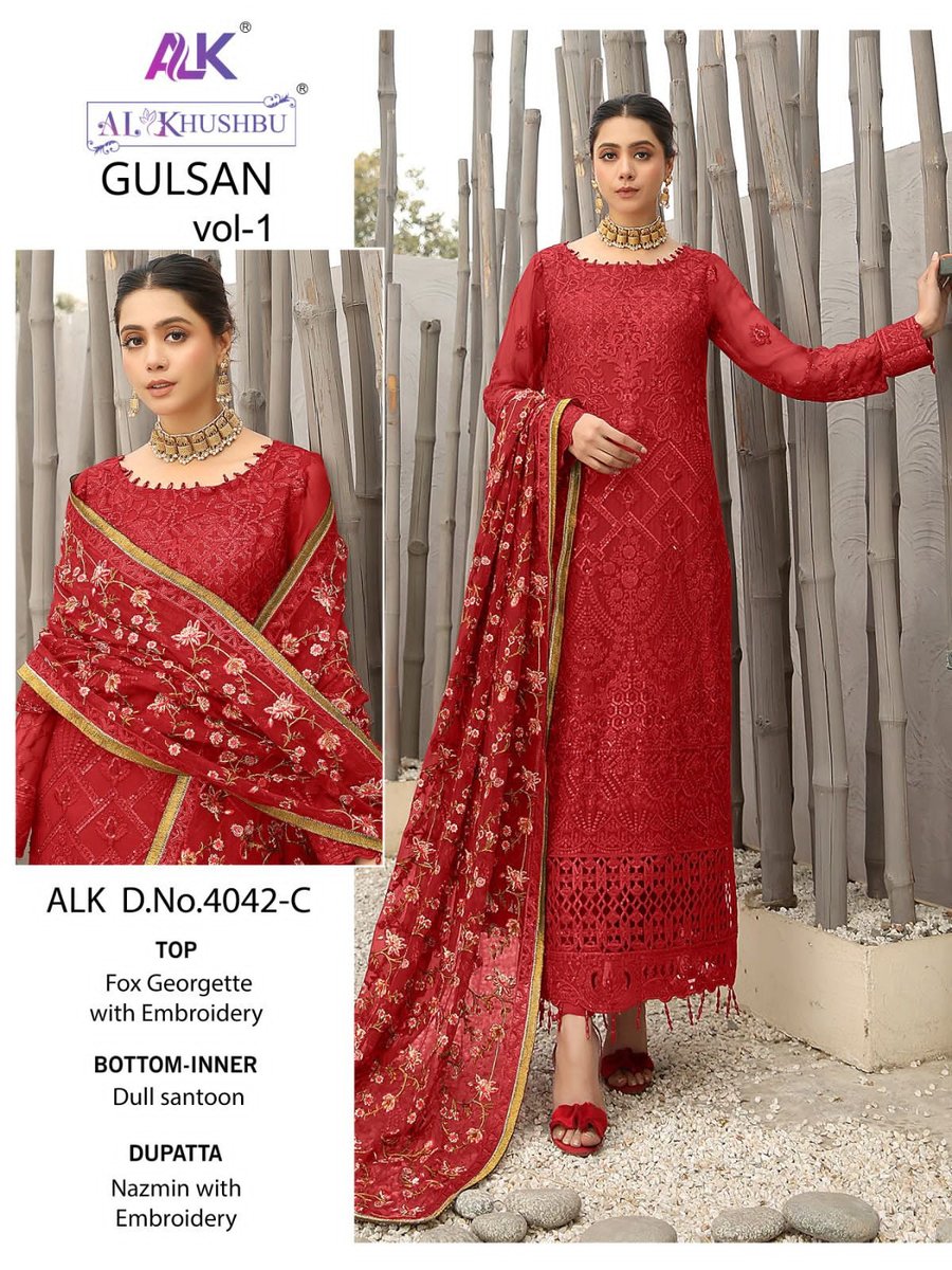 AL Khushbu Gulsan Vol-1 4042 Colors 5