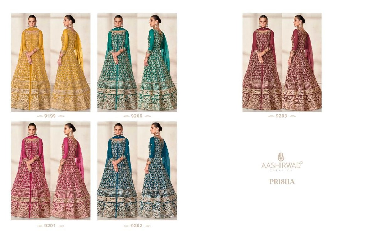 Aashirwad Creation Prisha 9199-9203 Series 6
