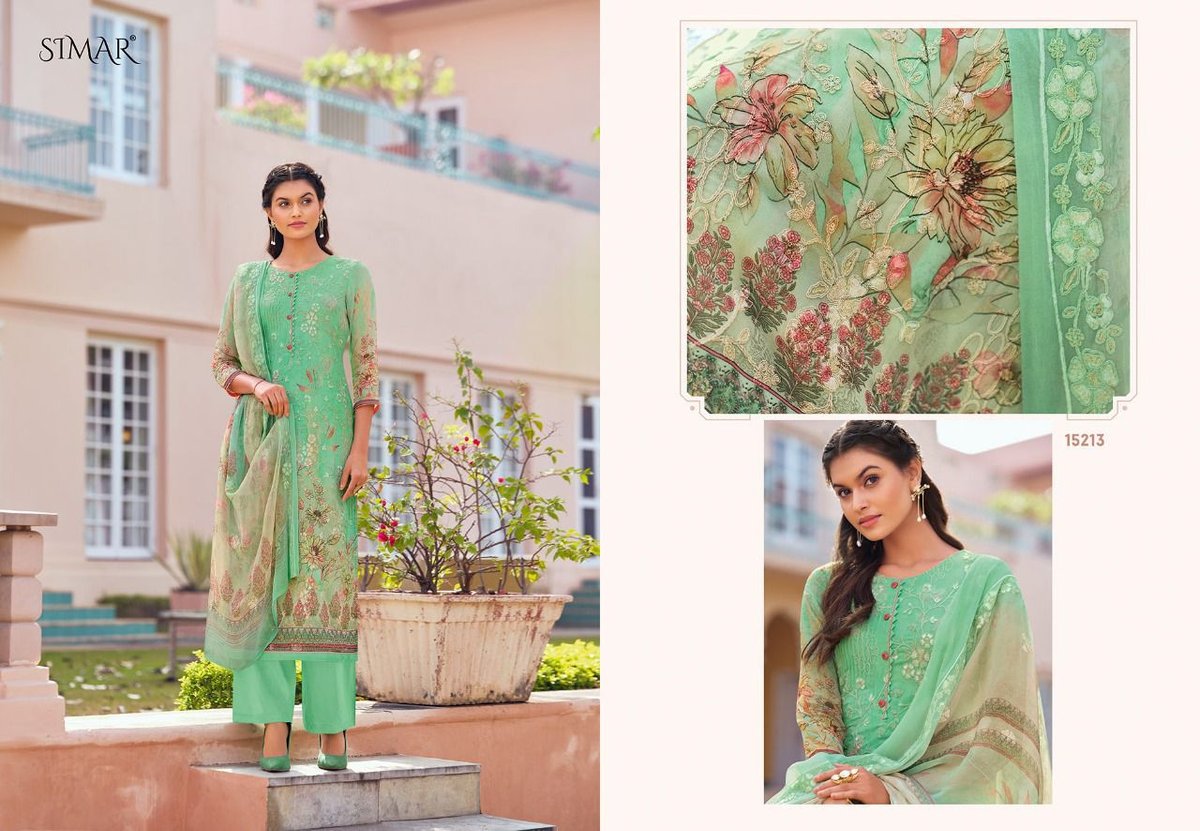Glossy Simar Amelia Vol-02 15210-15217 Series 4