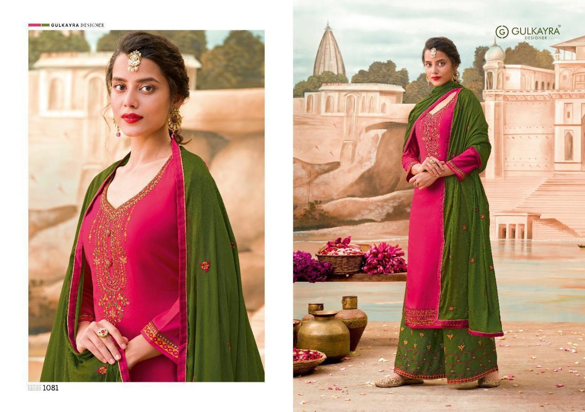 Gulkayra Designer Mannat 1081-1086 Series 1