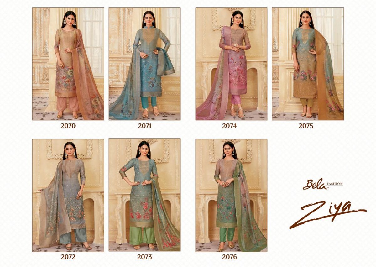 Bela Fashion Ziya 2070-2076 Series 8