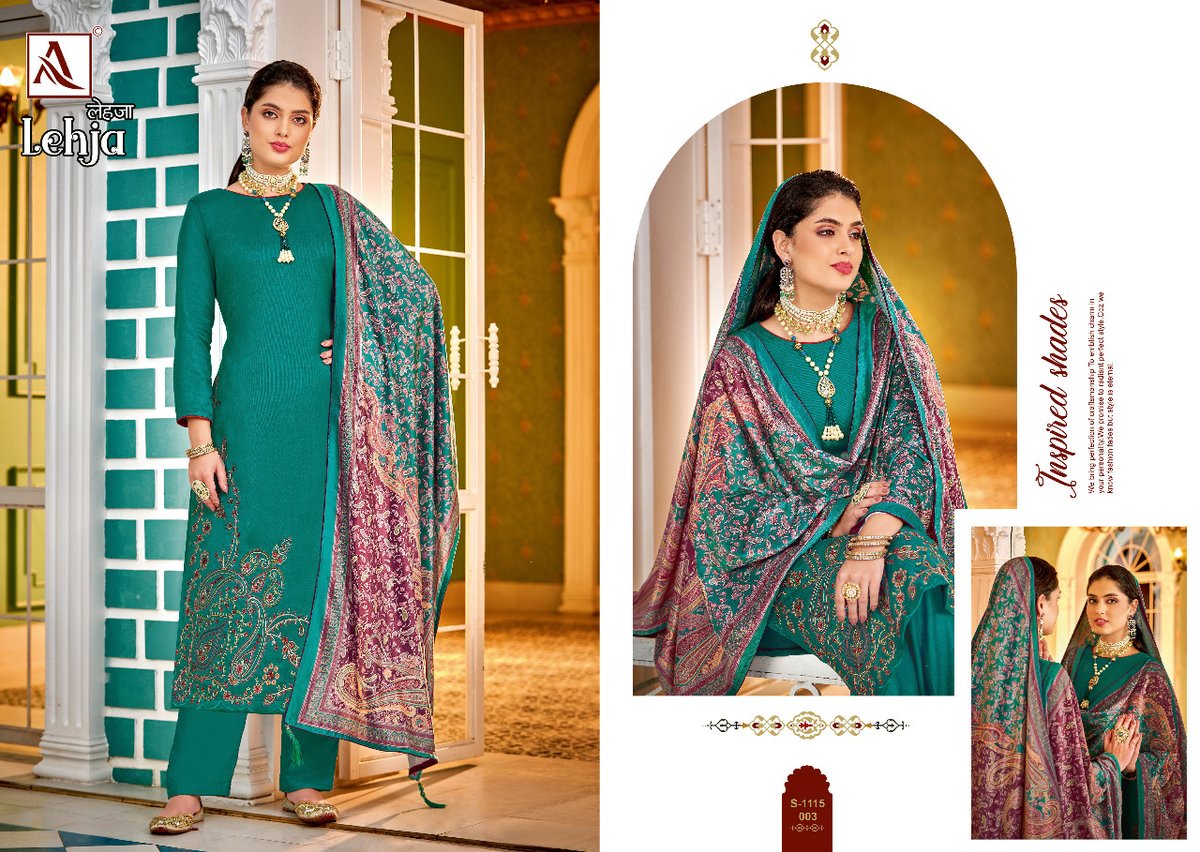 Alok Suit Lehja 1115-001 to 1115-006 Series 3