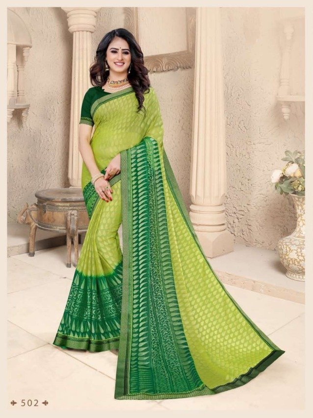 Ishika Sarees Varnika Brasso 501-506 Series 2