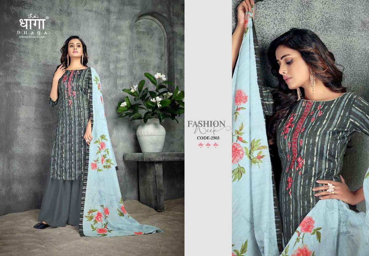 Aadesh Trendz Dhaga Kiara 2501-2506 Series 3