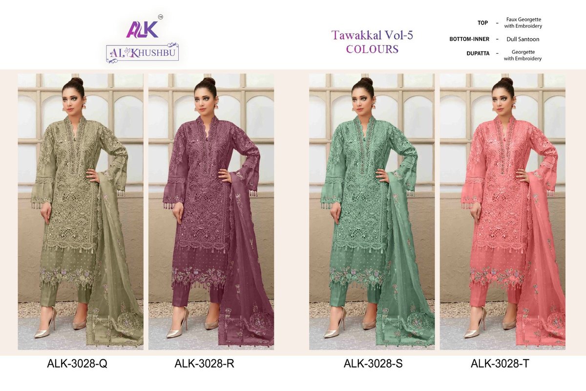 AL Khushbu Tawakkal Vol-5 3028 Colors 9