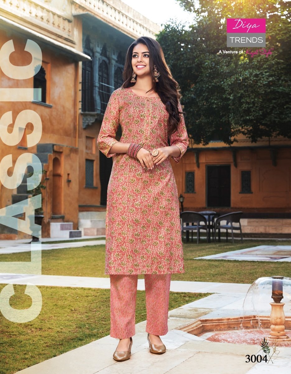 Diya Trends Goldy Vol-3 3001-3010 Series 4