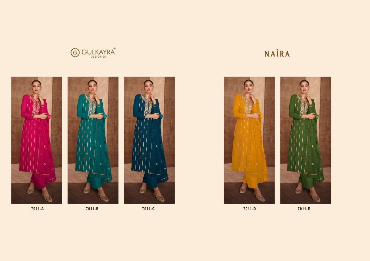 Gulkayra Designer Naira 7011 Colors 6