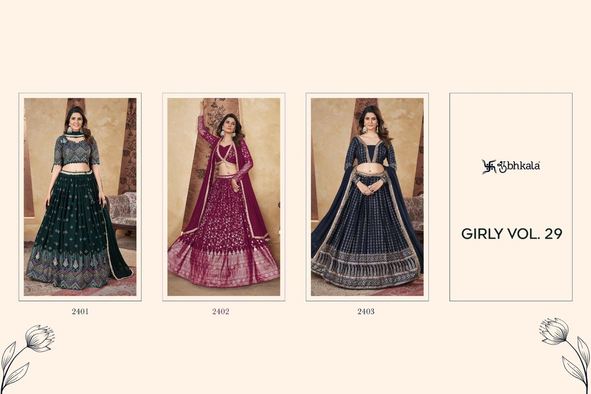 SHUBHKALA KHUSHBOO GIRLY VOL-29 2401 TO 2403 4