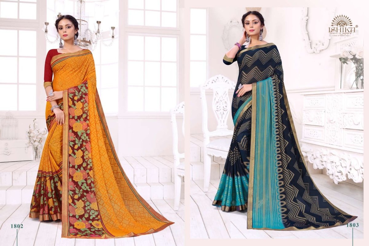 Ishika Saree Shivangi Brasso 1801-1806 Series 2