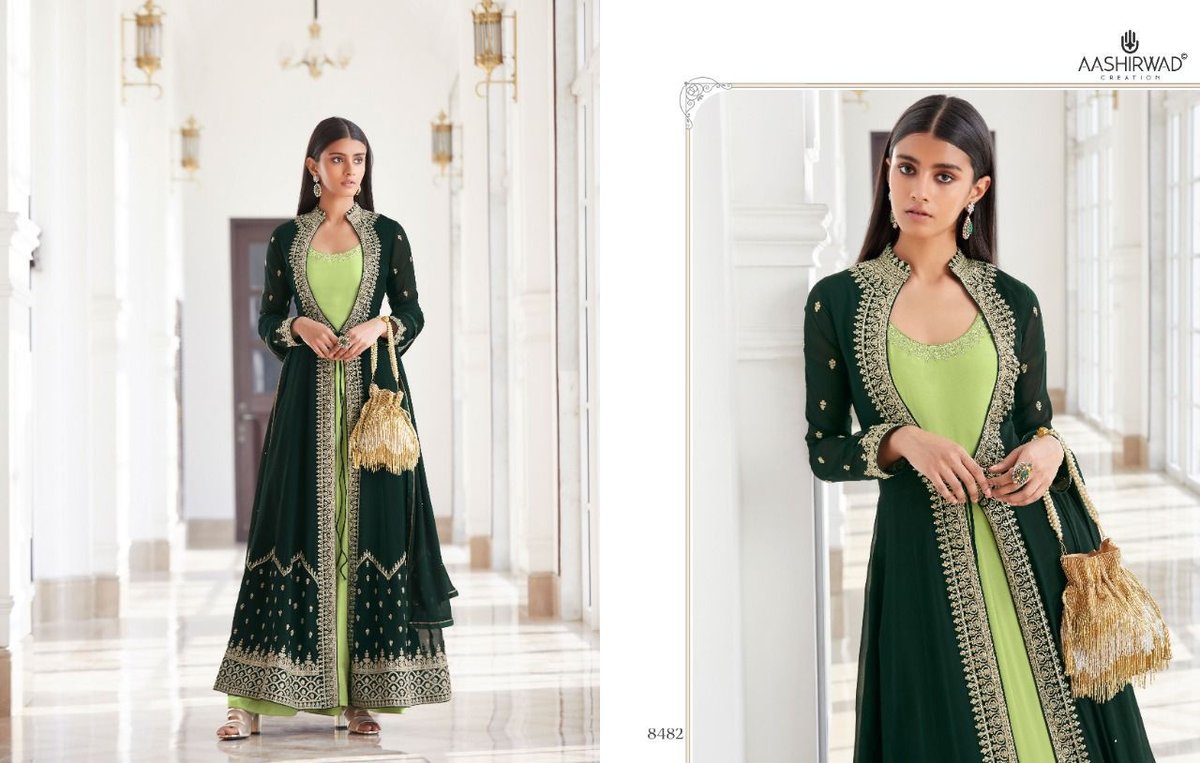 Aashirwad Creation Panch Ratna 8480-8483 Series 3