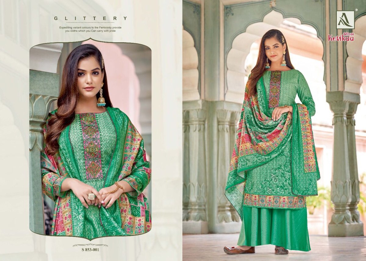 Alok Suits Ketikaa 853-001 to 853-010 Series 1