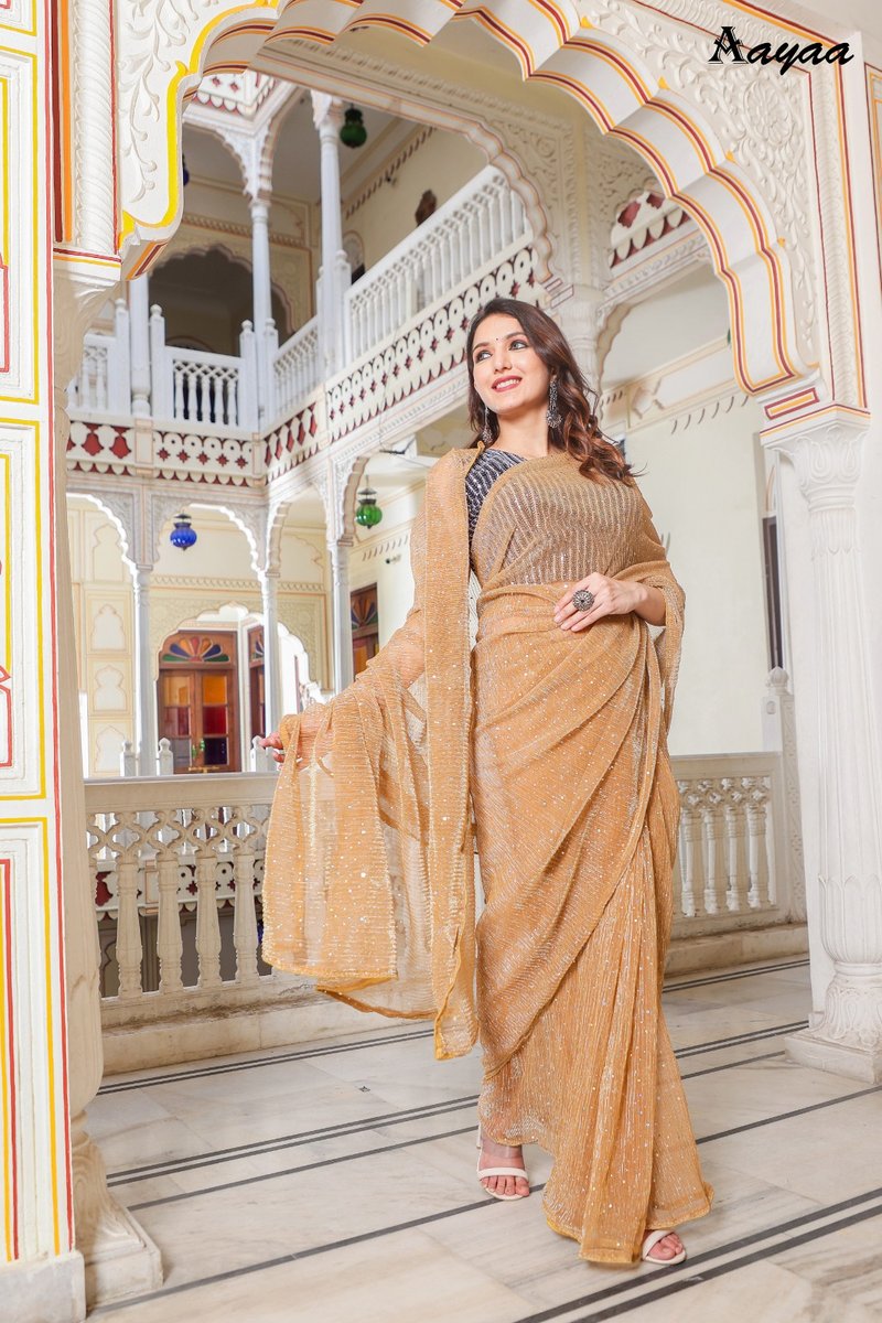 Aayaa Saree Aaradhna Vol-6 Colors 5