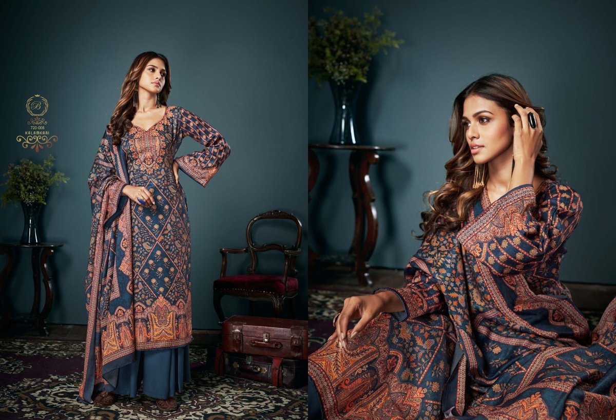 Belliza Designer Kalamkari 720-001 to 720-008 Series 8