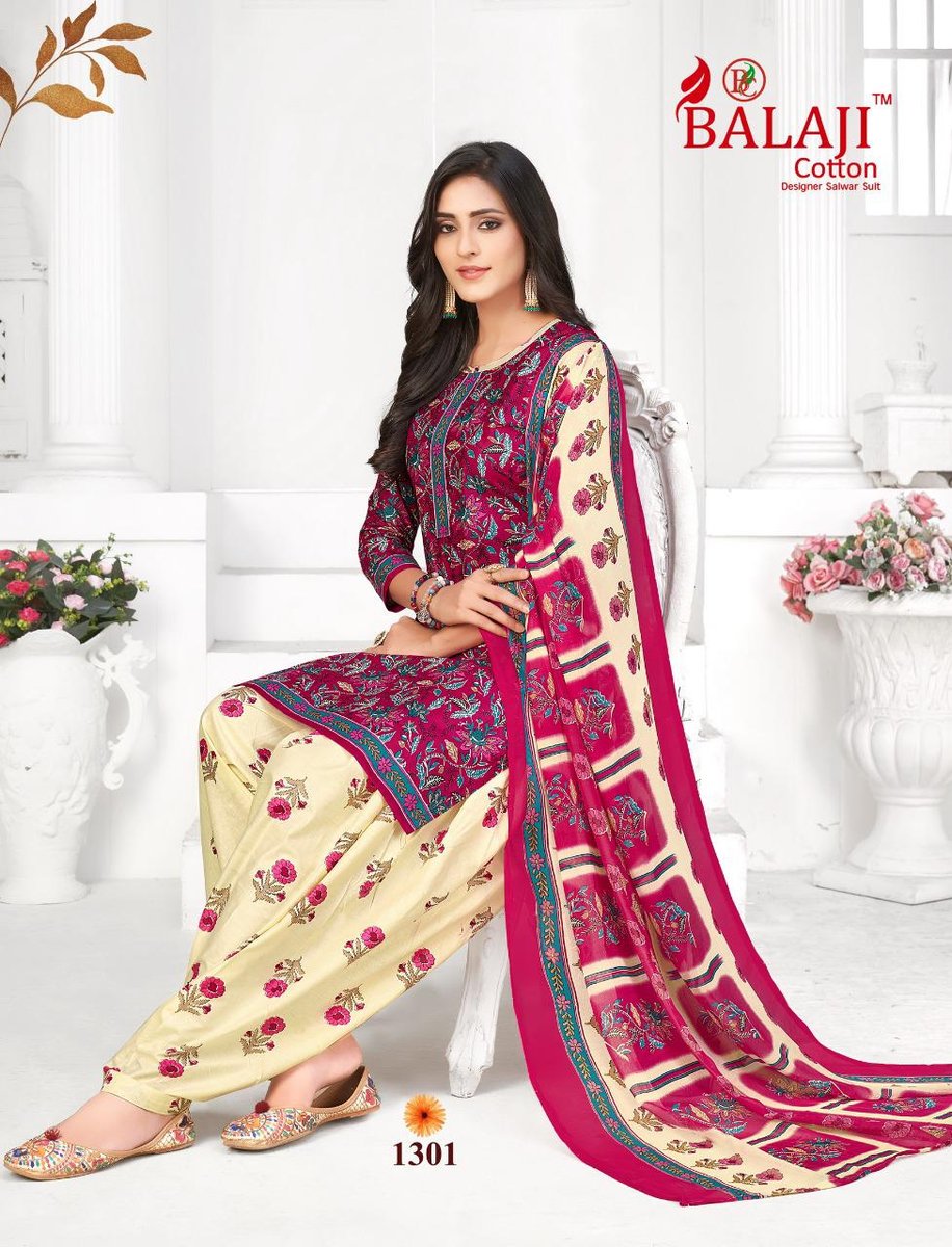Balaji Cotton Arnika Vol-13 1301-1312 Series 1